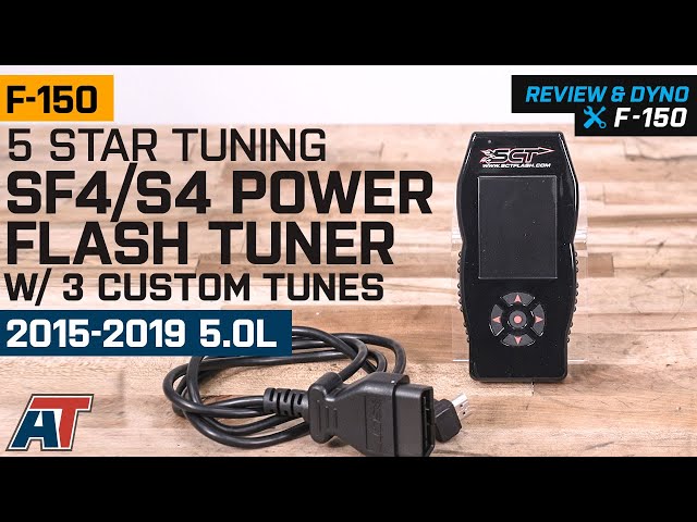 2015-2017 F150 5.0L 5 Star SF4/X4 Power Flash Tuner w/ 3 Custom Tunes Review & Dyno