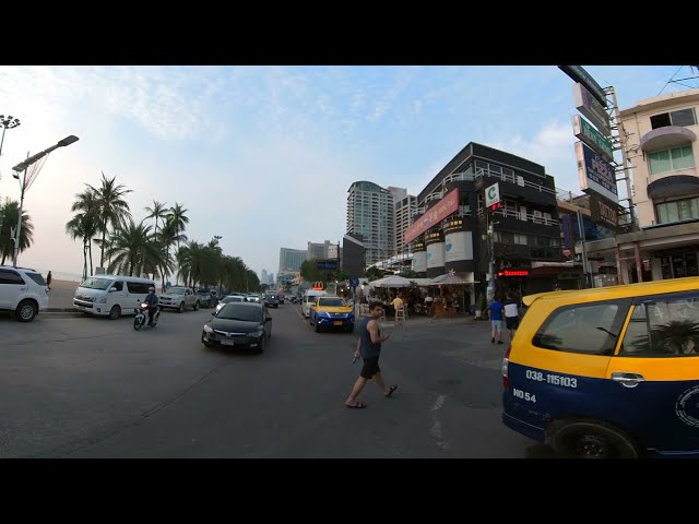 360 video ride down soi 6 beach rd 2nd rd pattaya thailand