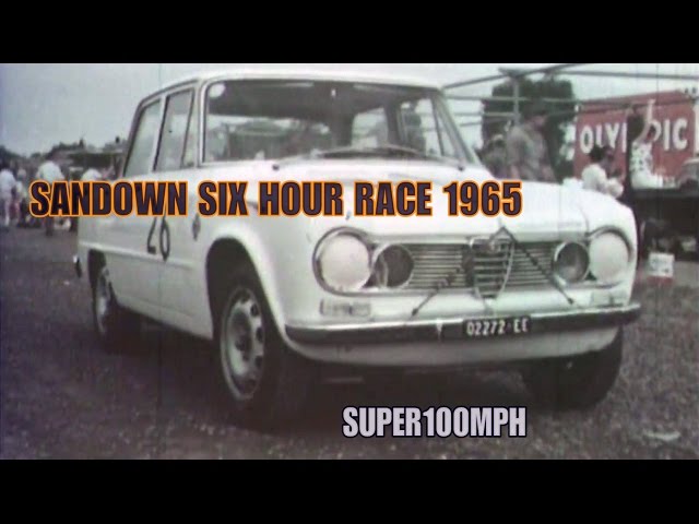 SANDOWN SIX HOUR RACE 1965