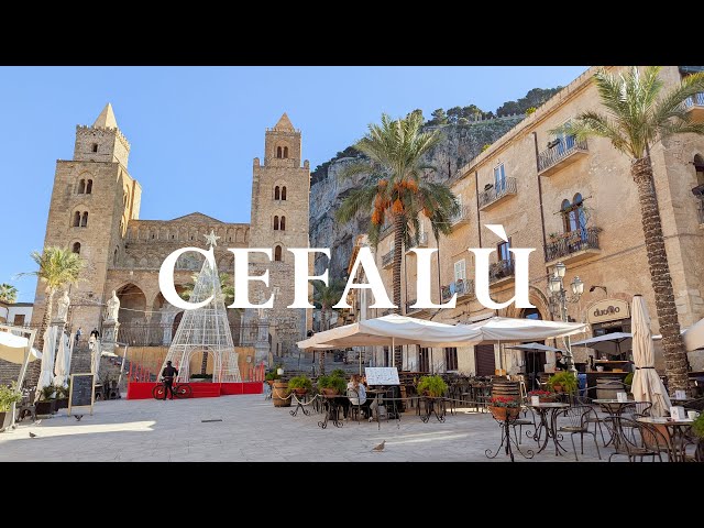 Day Trip to Cefalù vlog: Stunning Sea Views, Local Charm & Cathedral Beauty 🌊✨