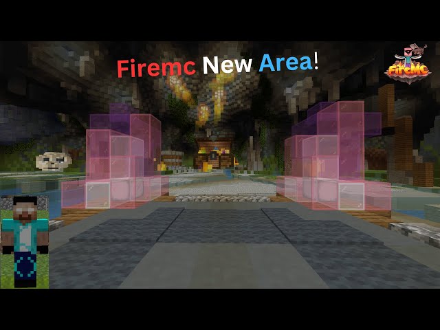 This new area is so Good in Firemc! (SECRET OF NEW AREA!)#minecraft @PSD1 @tgpsd1  #firemc