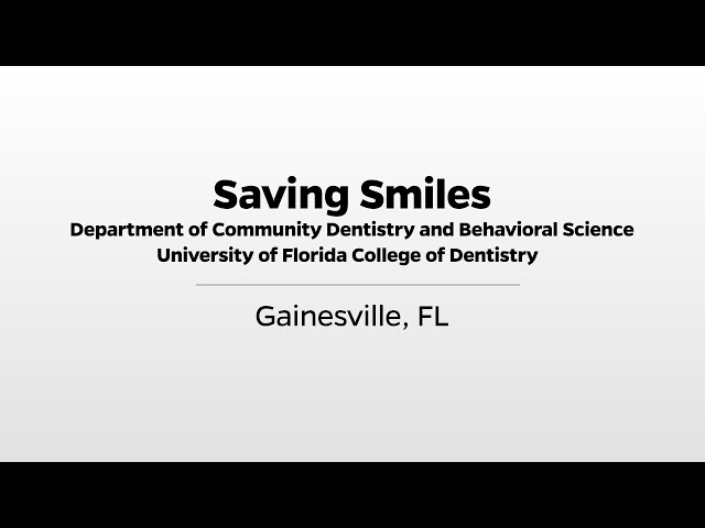 Saving Smiles - WUFT's Greater Good