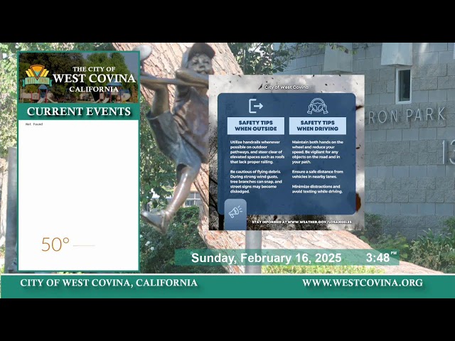 The City of West Covina - Live Stream