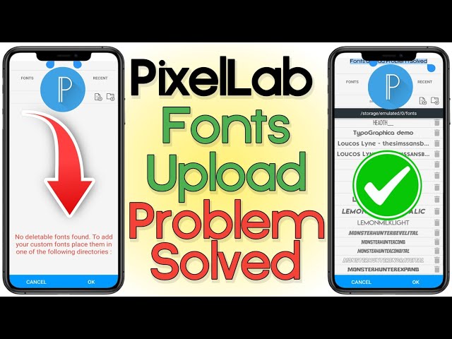 How To Upload Fonts In PixelLab 2025 | PixelLab Fonts Upload Problem Solve | PixelLab