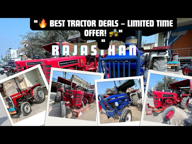 "🚜 Affordable Tractors for Every Farmer! 🌾  Singhal Tractors 97853 61051