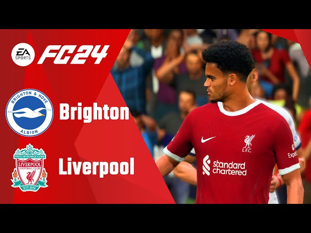 PS5 FC 24 Brighton vs Liverpool | Premier League