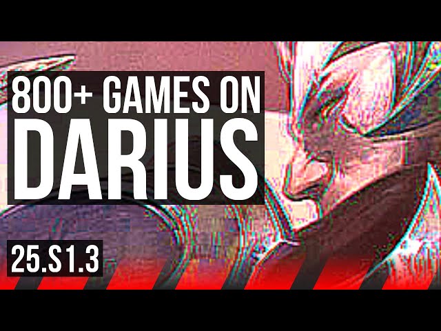 DARIUS vs AATROX (TOP) | 4/1/4, 800+ games | KR Master | 25.S1.3