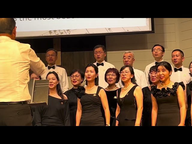 The Chinese Christian Choir “Amazing Grace” performs at White Rock Baptist Church, Sept 13, 2024