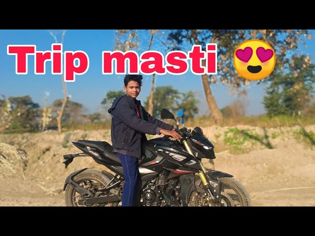 Bike ride trip masti pulse 😍😍