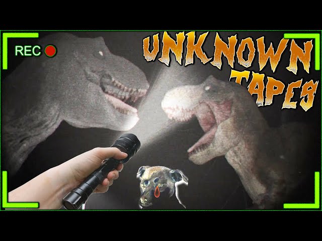 DINOSAUR Found Footage Horror Game! - Unknown Tapes Gameplay