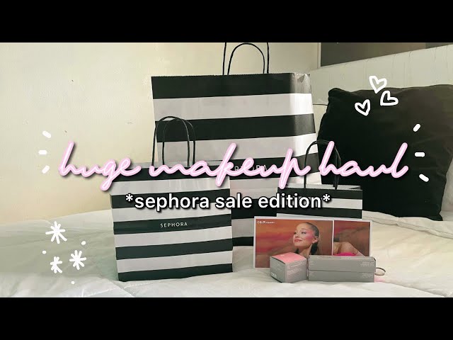 🦢🩰 a huge and aesthetic makeup haul | ౨ৎ˚⟡˖ ࣪  sephora, rem beauty, etc