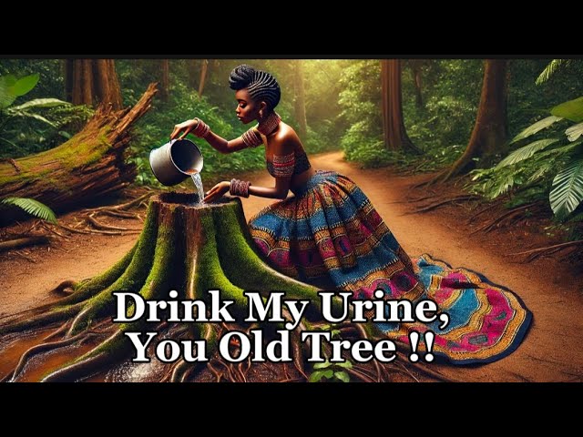 She Urinated on the Dried Tree Stump & Then This Happened #africantales #folktales #story