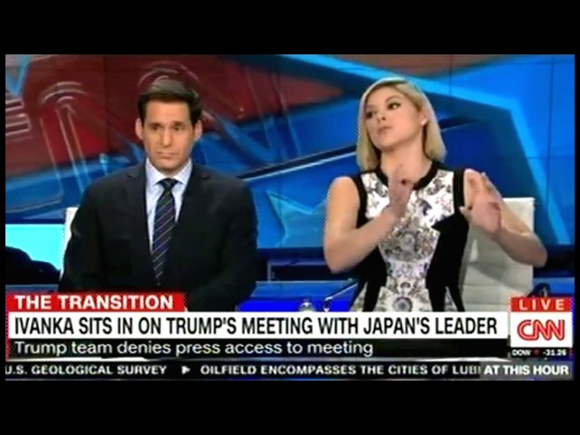 IVANKA SITS IN ON TRUMP'S MEETING WITH JAPAN'S LEADER