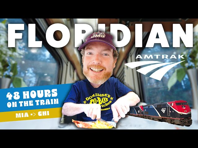 I Spent 48 Hours On A FIRST CLASS Sleeper Train! | Amtrak's New Floridian