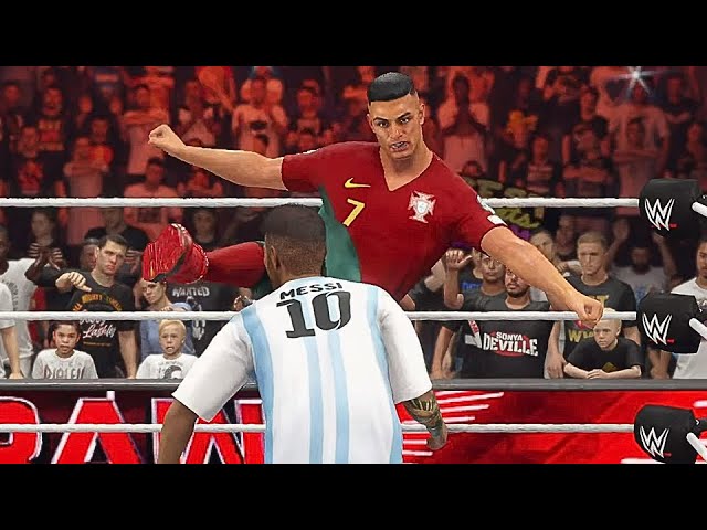 Ronaldo vs. Messi - Extreme Rules #shorts #cr7 #goat #shortsfeed #shortslive