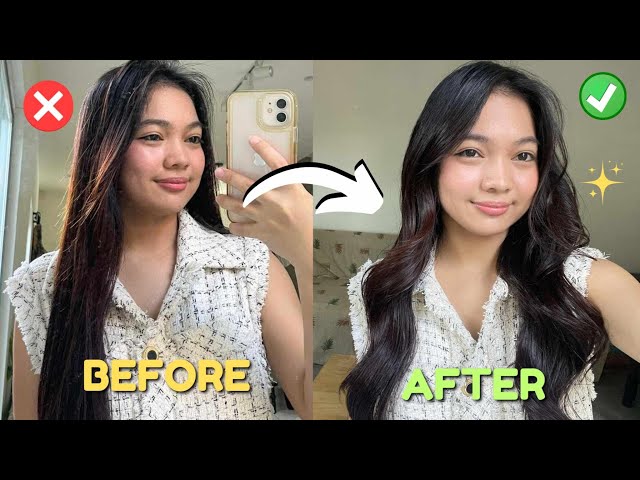 HOW TO CURL YOUR HAIR EASILY 💁🏻‍♀️⭐️ | Korean Wave Hair Curl Tutorial