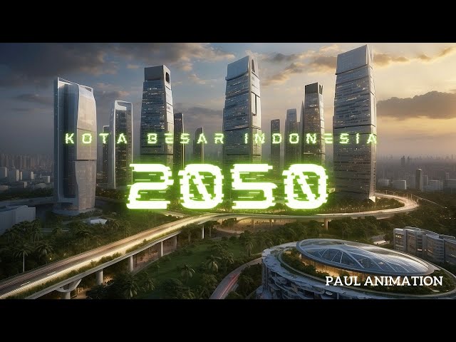 Kota Besar di Indonesia Tahun 2050 #indonesiamaju #indonesiabersinar #indonesianfood #iknnusantara