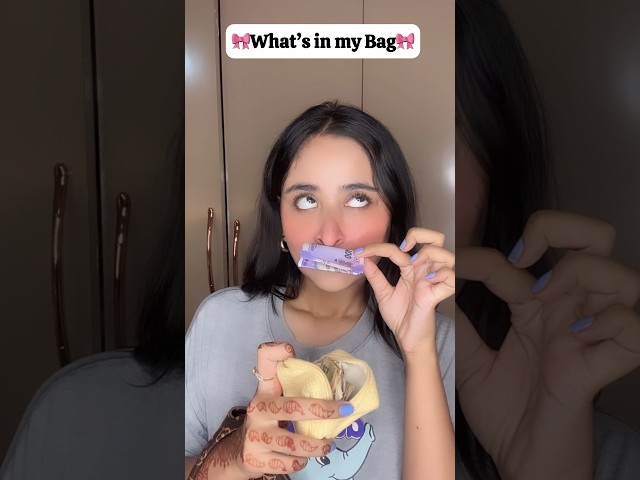 What’s in My Bag ft. Fake LV Bag #funnyshorts #ytshorts #shorts