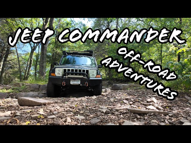 Jeep Commander on Union Springs Trail