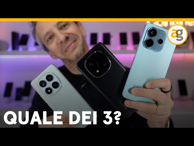 Recensione XIAOMI REDMI NOTE 14  e CONFRONTO tra 14, 14 pro, 14 pro+