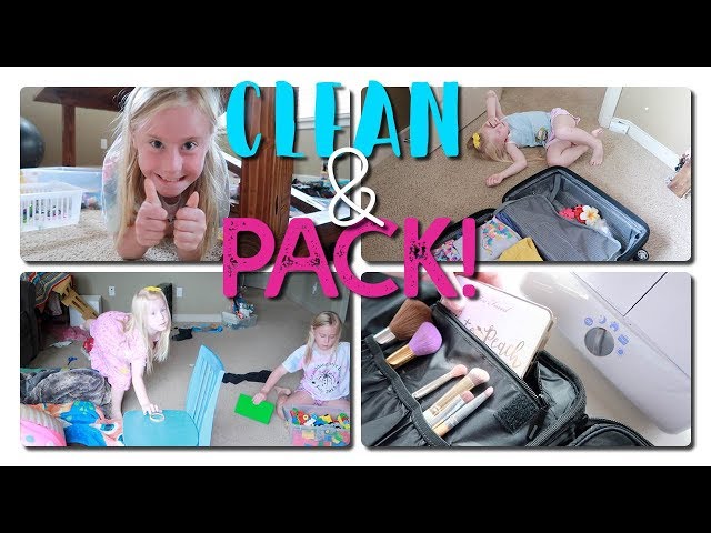 Come CLEAN & PACK with ME! - Preparing for Summer Vacation