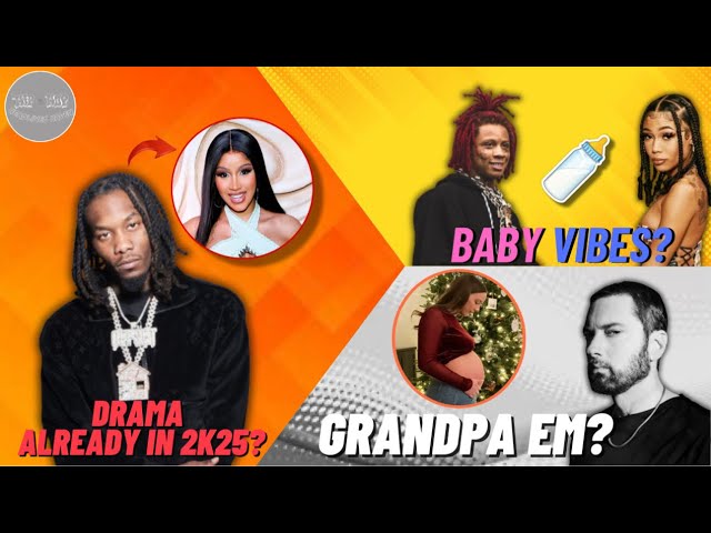 Eminem Becomes A GRANDPA! Coi Leray & Trippie Redd Expecting? Offset CURVES Cardi On NYE