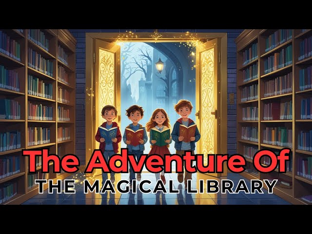 The adventure of Magical Library | Bedtime Stories for Kids | Short Story in English