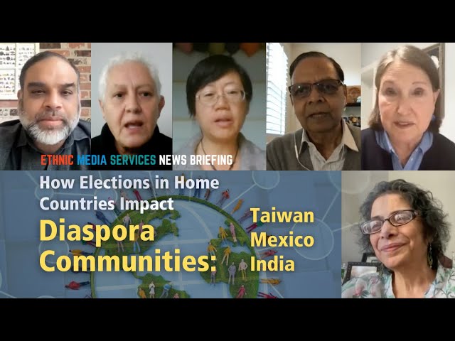 How Elections in Home Countries Impact Diaspora Communities: Taiwan, Mexico and India | 1/12/24