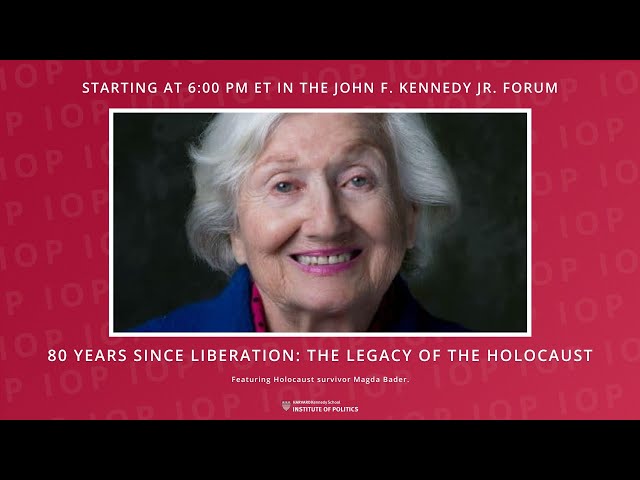 80 Years Since Liberation: The Legacy of the Holocaust