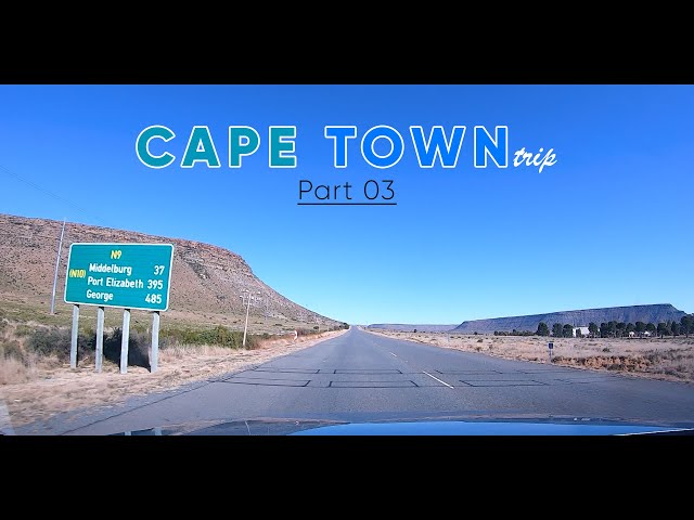 #03 #DreamTrip of Cape Town | Colesberg to Graaff-Reinet | #vlog #RoadTrip #DriveWithMe