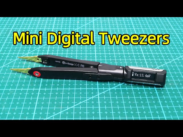 Miniware DT71 LCR Smart Digital Tweezers Review