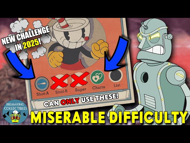 Cuphead MISERABLE DIFFICULTY - Dr. Kahl's Robot