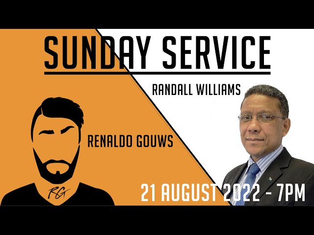 Sunday Service | Randall Williams (Tshwane Mayor) | 21 August 2022