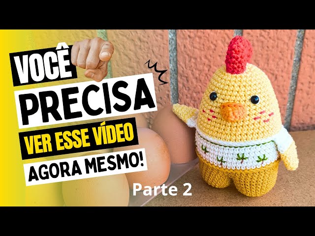 ENZO PINTINHO AMIGURUMI PARTE 2 /FINAL