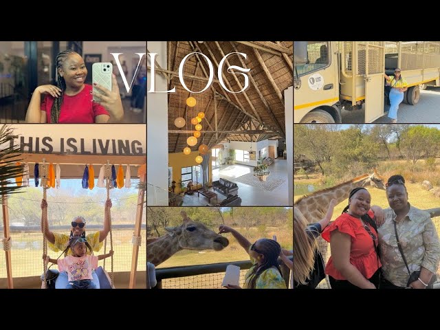 Girl’s Trip Pt 1 || Let’s Prep & Pack || Giraffe Feeding|| Game Drive |LA JOYA LODGE Check-in