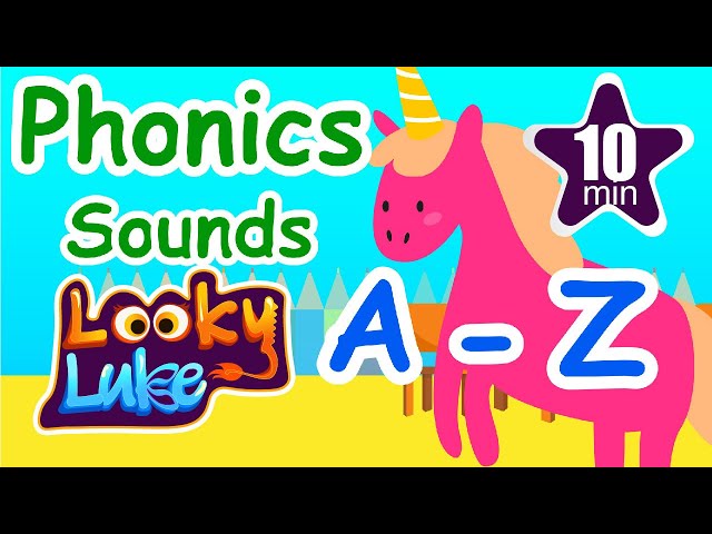 Baby ABC Phonics Sounds for kids with Looky Luke