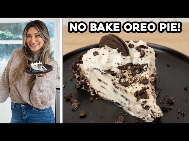 No Bake Oreo Pie Recipe | Low Carb Cheesecake