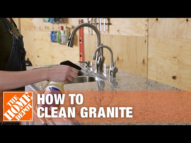 How to Clean Granite | The Home Depot