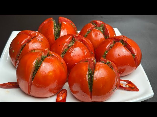 How to make a delicious tomato appetizer - Easy Holiday Appetizer