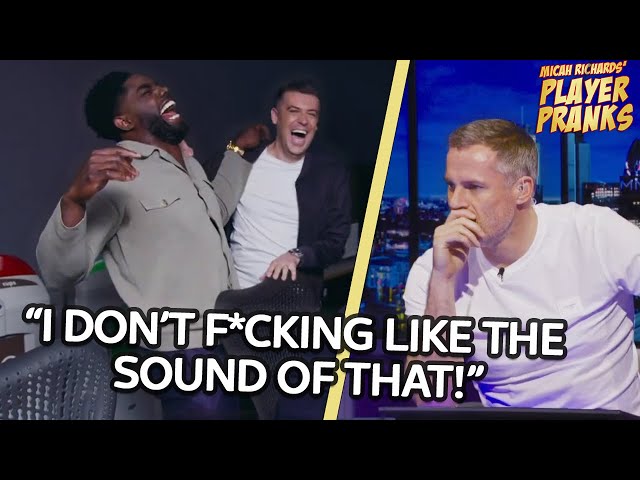 One Prank TOO FAR for Jamie Carragher?! 🔥 | Micah Richards' Player Pranks