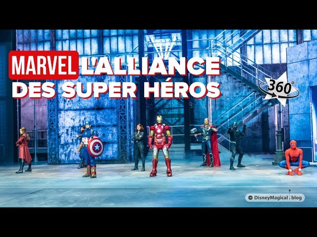 Marvel: Super Heroes United [360°, POV 4K, Studio Theater]