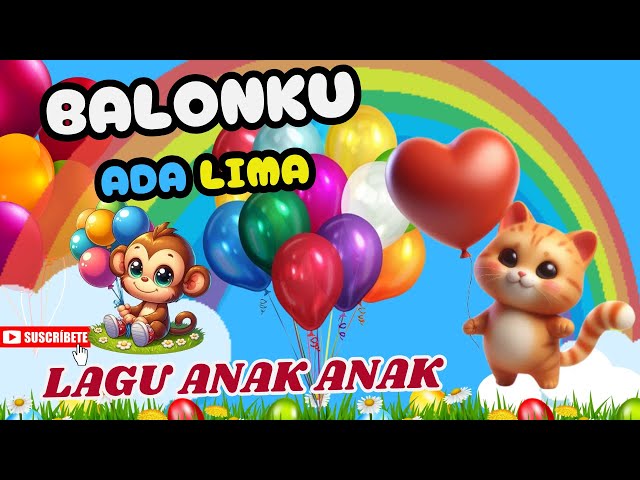 KOMPILASI - BALONKU - Naik Delman - Lagu Anak Anak - Lagu Anak Indonesia Populer @azkakids2024