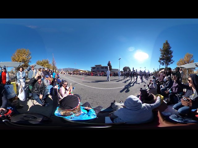 Rose Parade 2019, Pacific Crest Drum & Bugle Corps, 360 video 4K