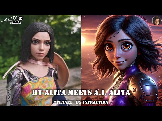 HT Alita Meets A.I. Alita | Alita Battle Angel 2