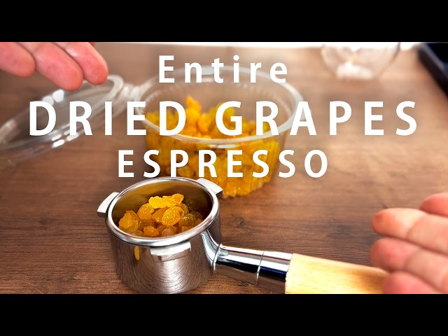 Entire GRAPES Espresso (Should it Coffee?)