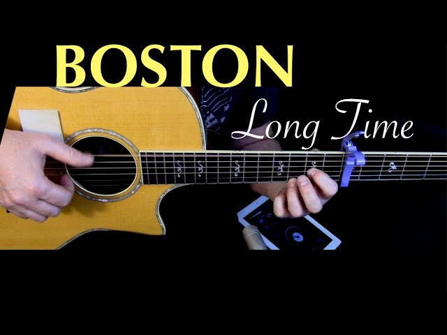 Long Time (Boston) Fingerstyle Guitar