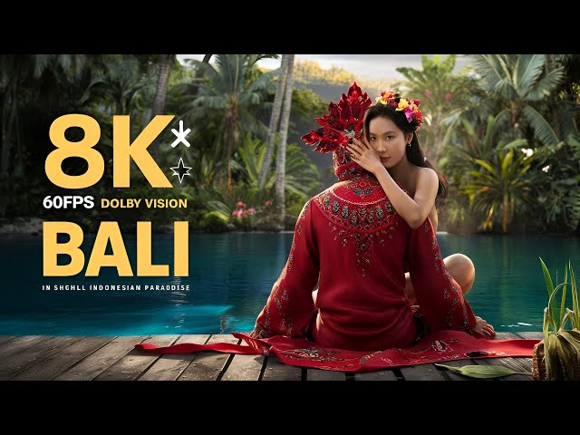 Discover the Beauty of Bali 8K ULTRA HD HDR Tour of Asia's Tropical Paradise (60 FPS)