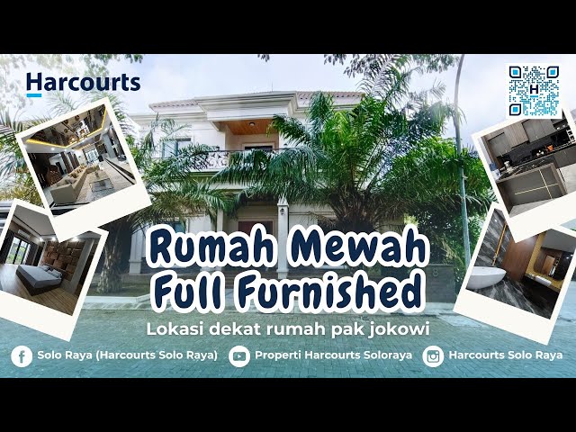 REVIEW JUAL RUMAH Mewah Full Furnished Lokasi Dekat Rumah Pak Jokowi