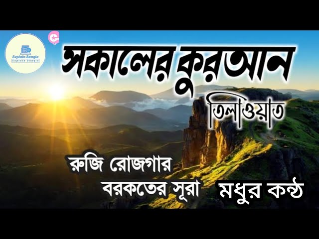 সকালে শোনার জন্য খুব সুন্দর তেলাওয়াত । BEAUTIFUL QURAN MORNING RECITATION For Relaxation of SOUL