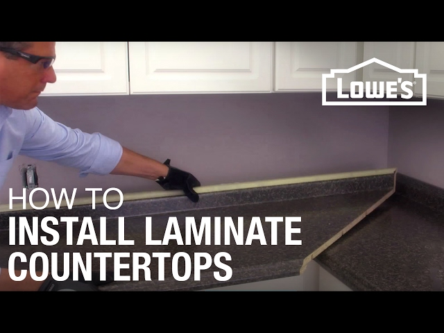 How to Install Laminate Countertops